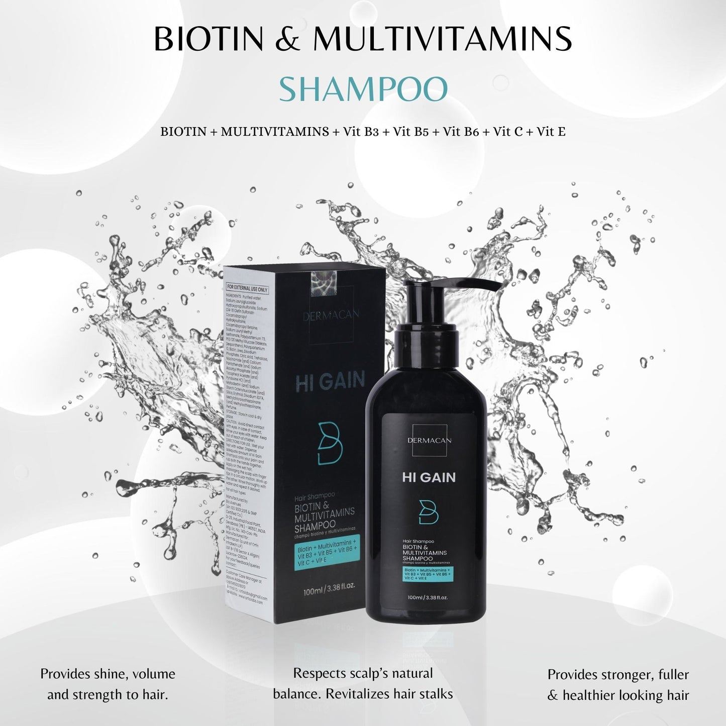 HI-GAIN Biotin Shampoo