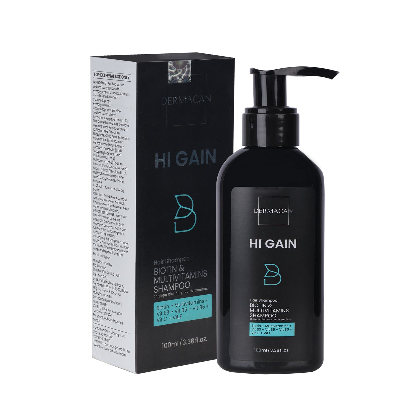 HI-GAIN Biotin Shampoo