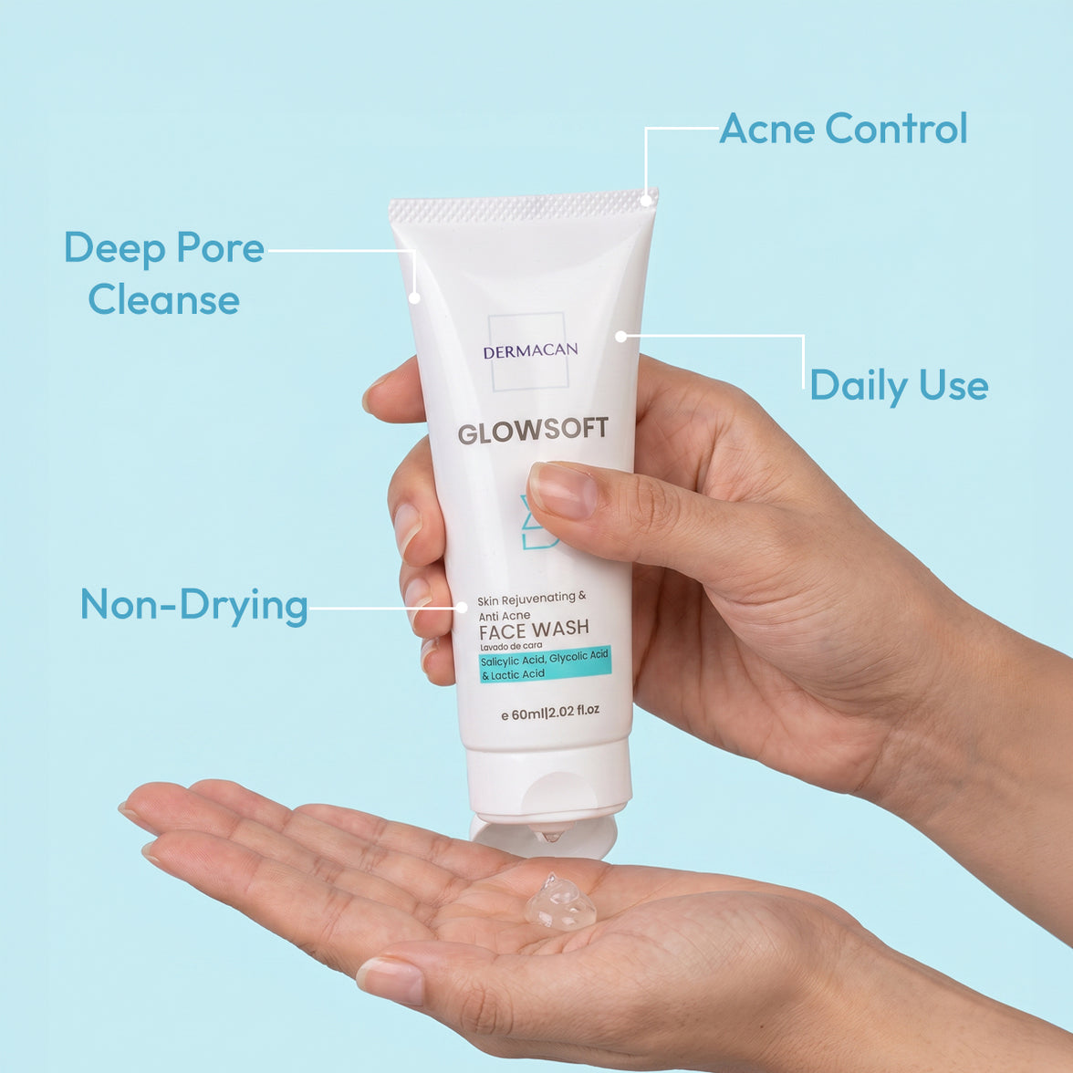 GLOWSOFT Anti-Acne Face Wash