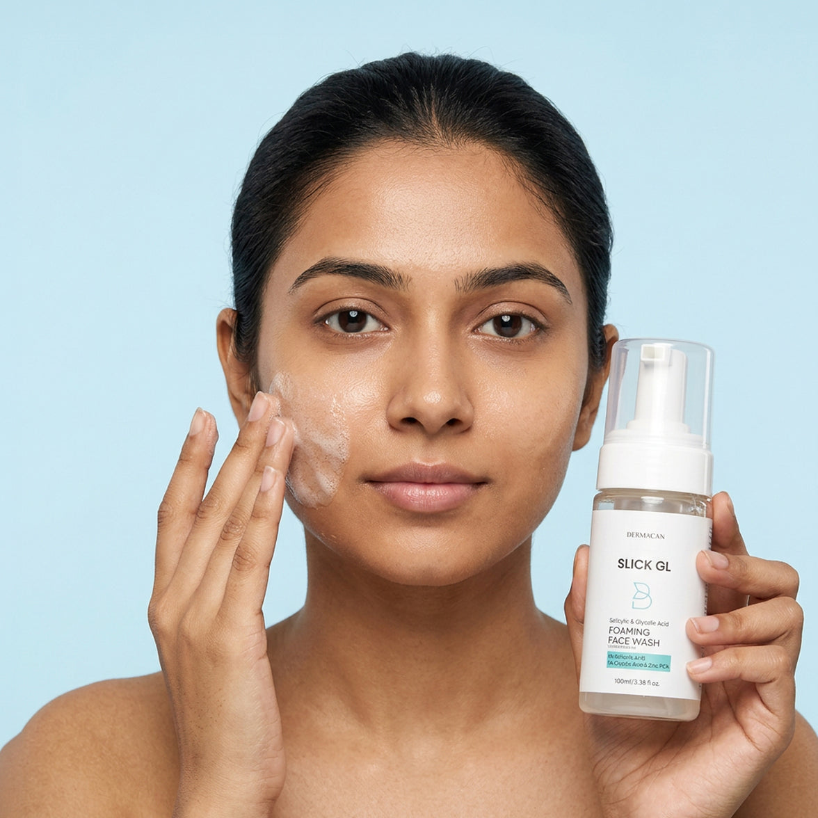SLICK GL Anti-acne Foaming Facewash