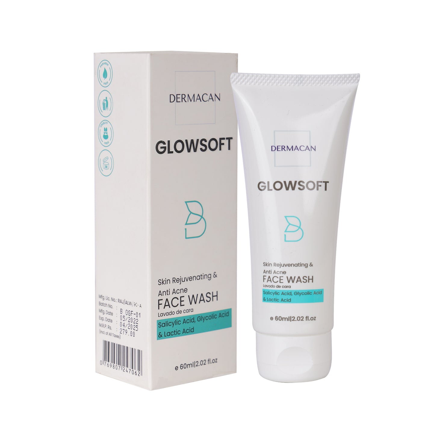 GLOWSOFT Anti-Acne Face Wash