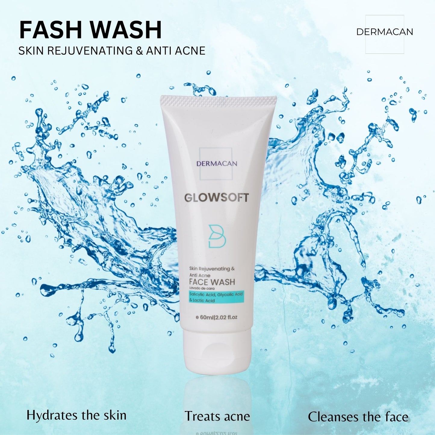 GLOWSOFT Anti-Acne Face Wash